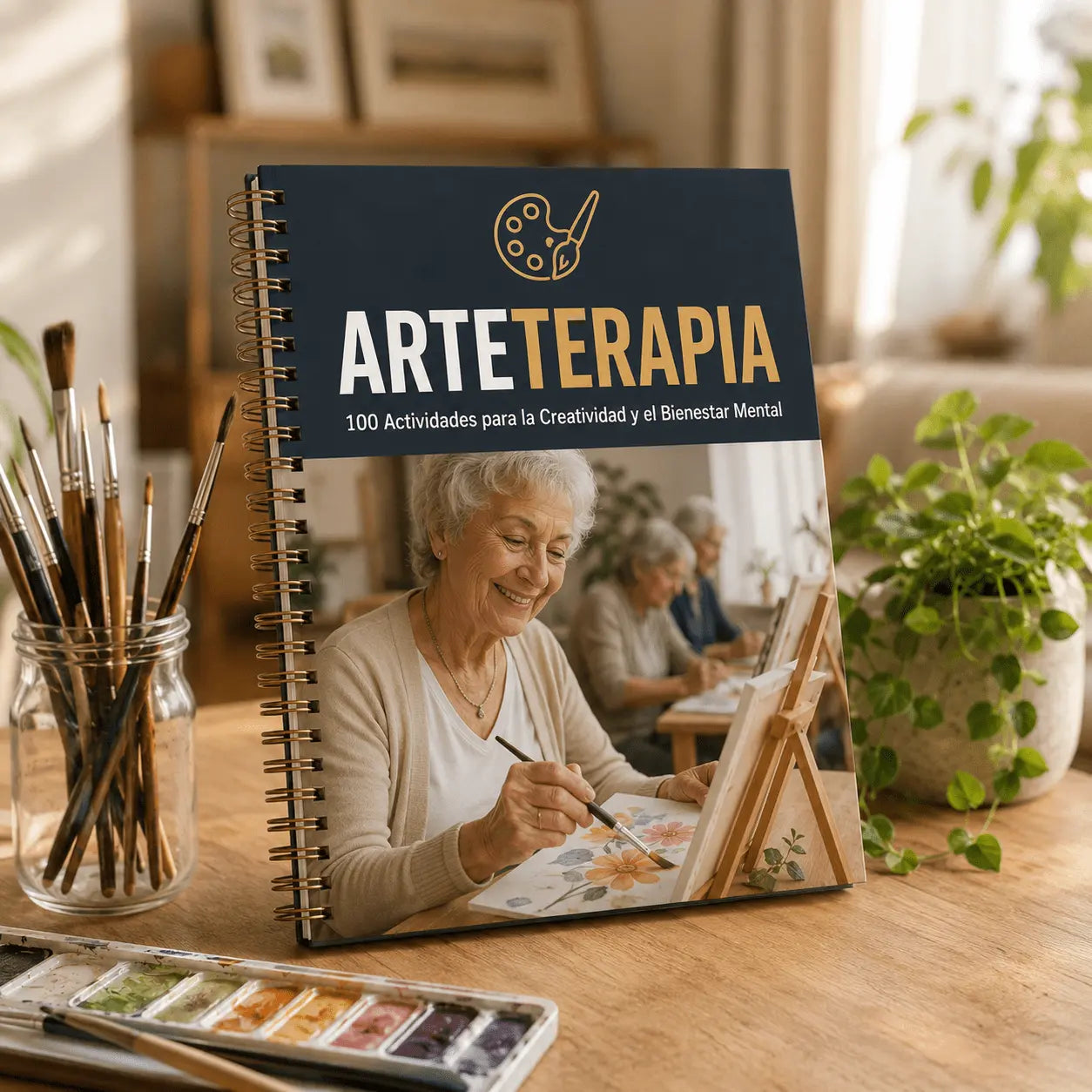 Arteterapia — 100 Actividades para la Creatividad y el Bienestar Mental