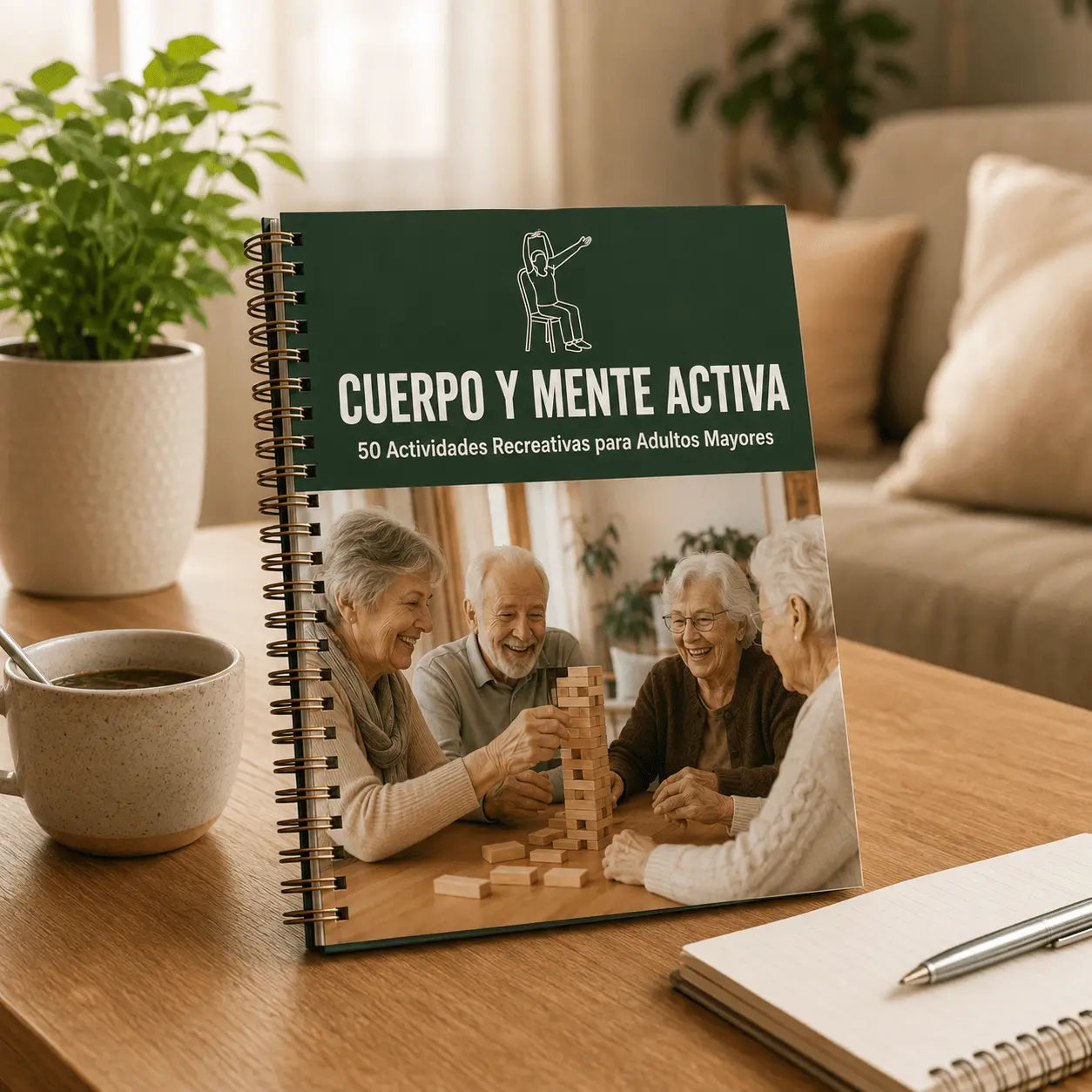 Cuerpo y Mente Activa — 50 Actividades Recreativas para Adultos Mayores
